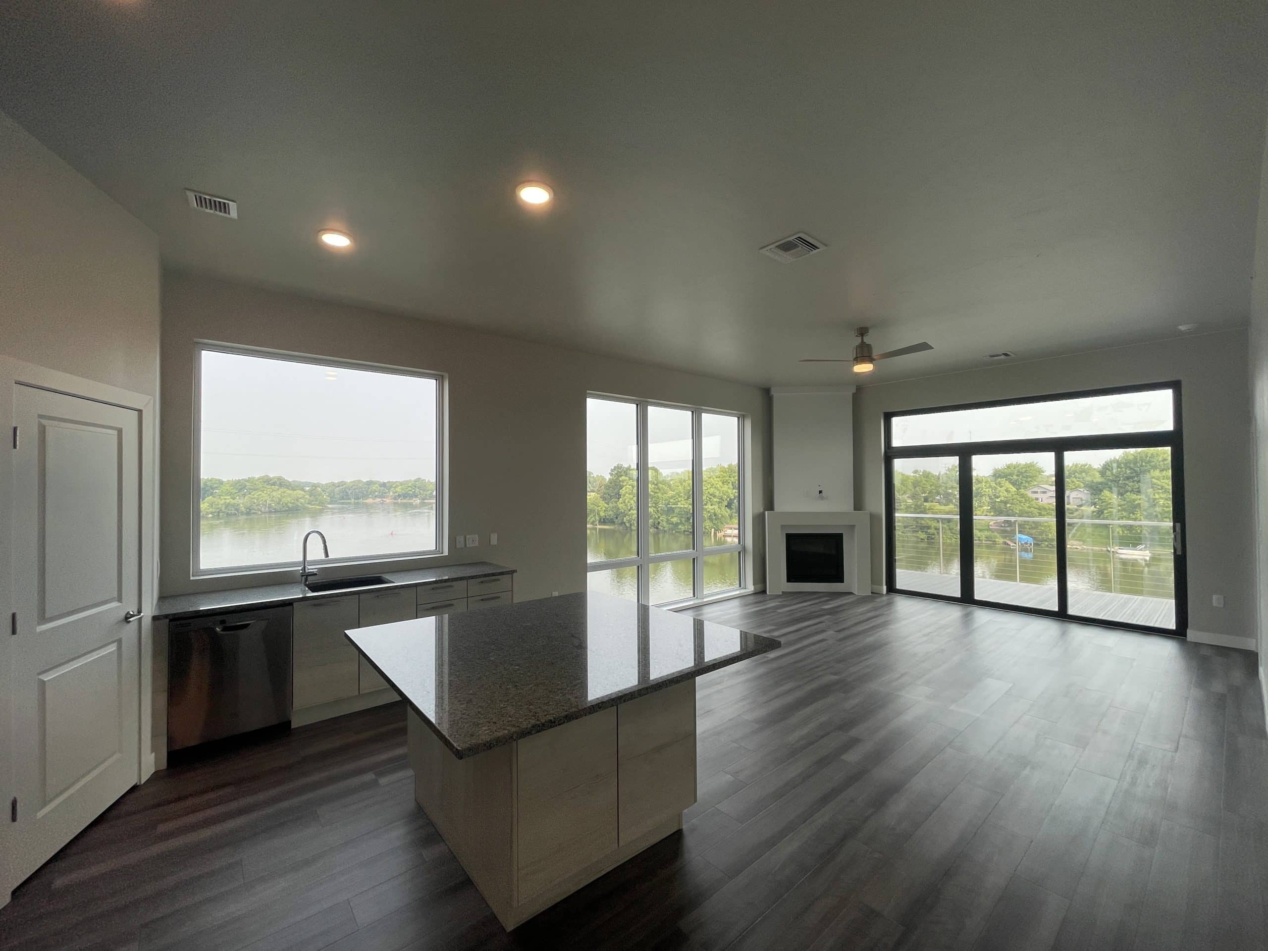 3 Bedroom Condo Kitchen at THE CURRENT of the Fox - Kimberly